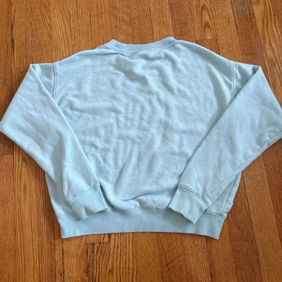PINK Victoria's Secret Light Blue Crew Neck Sweater🩵 - Picture 9 of 9